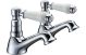 Vienna BATH PILLAR TAPS-CHROME