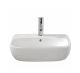 Twyford 550 x 445mm semi recessed washbasin, 1 tap hole MD4621WH