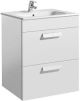 Roca Debba base unit 605 x 460mm - 2 soft-close drawers - gloss white A856826806