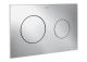 Roca Plate L2 operating panel chrome finish A890087001