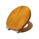 Tavistock Strata toilet seat and standard hinges Antique Pine O504S