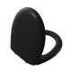 Vitra Memoria Toilet Seat, Matt Black, Soft Close 106-083-009